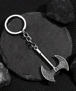 Елегантен ключодържател, за кола - древна брадва