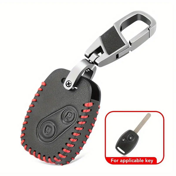 Кожен калъф за ключ на автомобил Honda