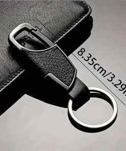 Луксозен кожен ключодържател за кола 2