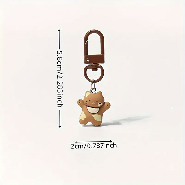 Елегантен ключодържател, за кола - сладко коте 2