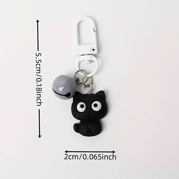 Ключодържател сладка котка 3