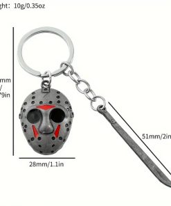 Ключодържател за кола - маска и мачете 2