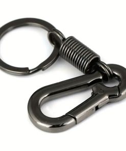 Стилен метален ключодържател за кола с карабинер