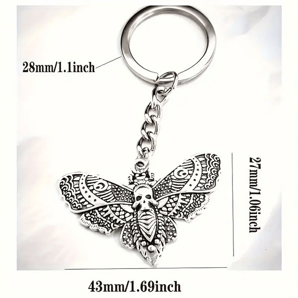 Елегантен ключодържател, за кола - пеперуда 2