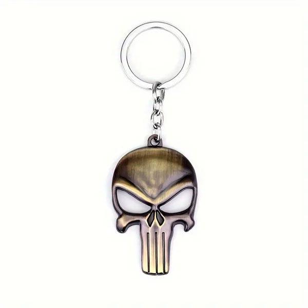 Ключодържател за кола череп Punisher 3