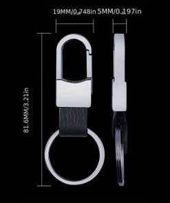 Премиум метален ключодържател за кола 2