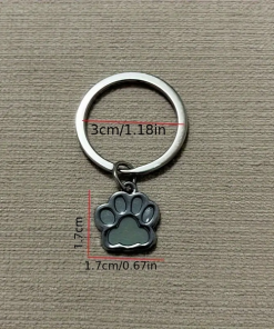 Ключодържател за кола светеща лапа 2